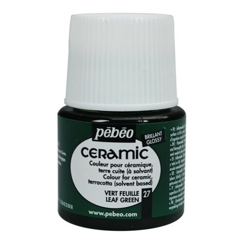 Pebeo ceramic No27 Leaf green