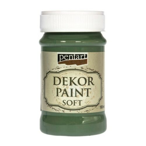 Dekor Paint Soft 100ml Pentart Olive