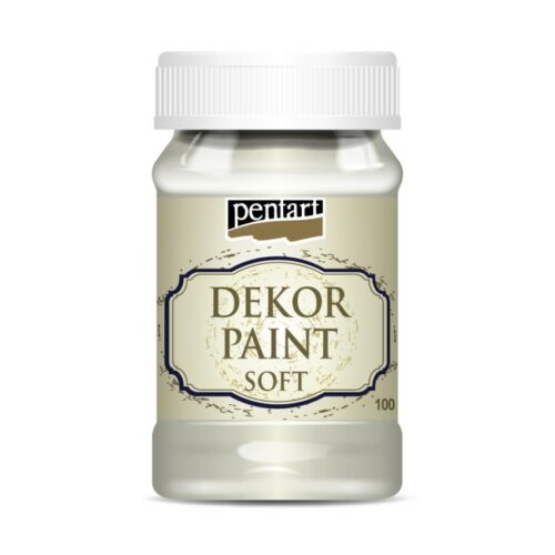 Dekor Paint Soft 100ml Pentart Cream white