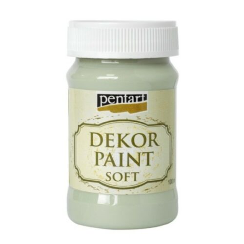Dekor Paint Soft 100ml Pentart Country green