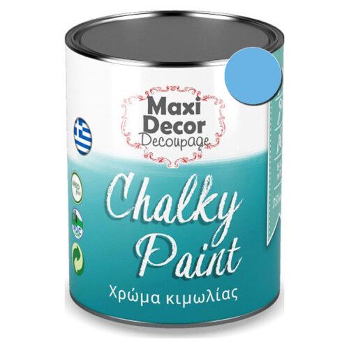 Maxi Decor Chalky Paint 516 γαλάζιο αντικέ