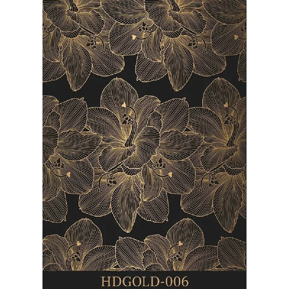 Home decor RubOn transfer gold 30X42cm HDG006
